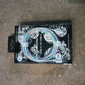 NWT Ed Hardy 6ft A To C Charging Cable